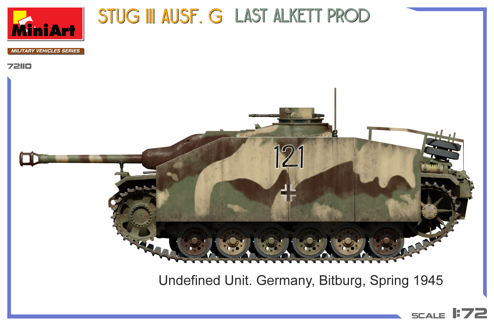 Miniart 1:72 - StuG III Ausf G Last Alkett Prod