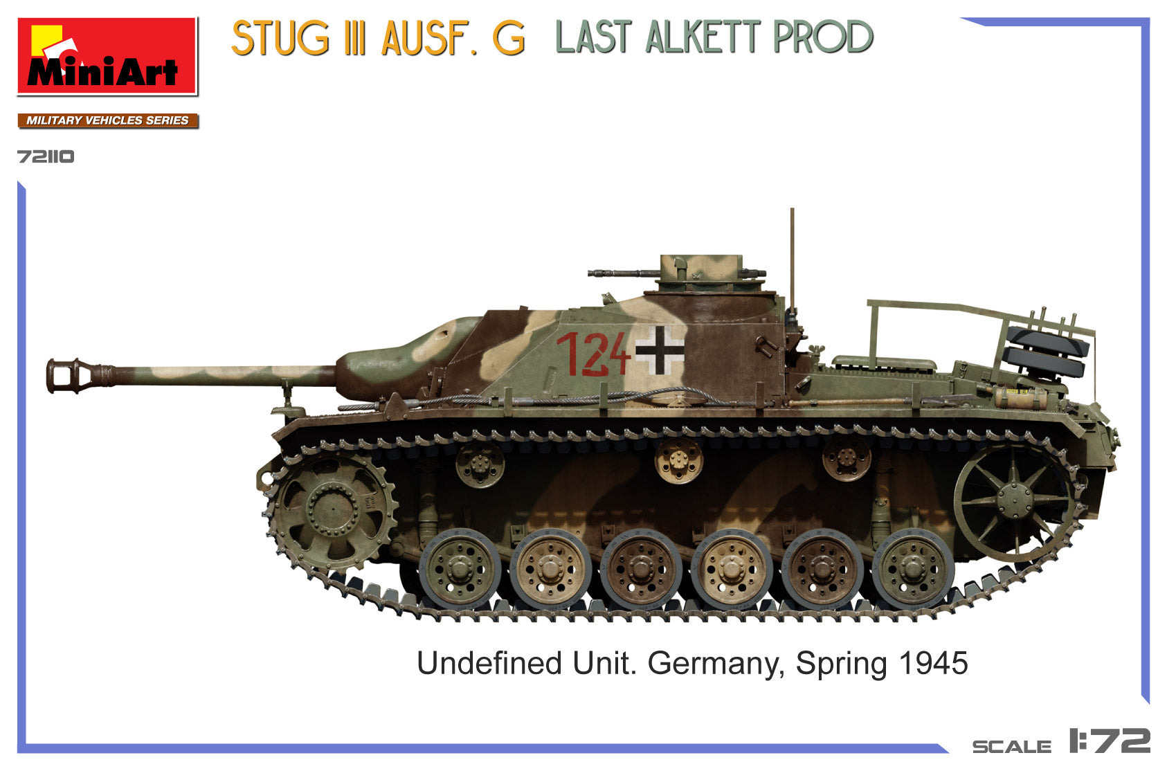 Miniart 1:72 - StuG III Ausf G Last Alkett Prod