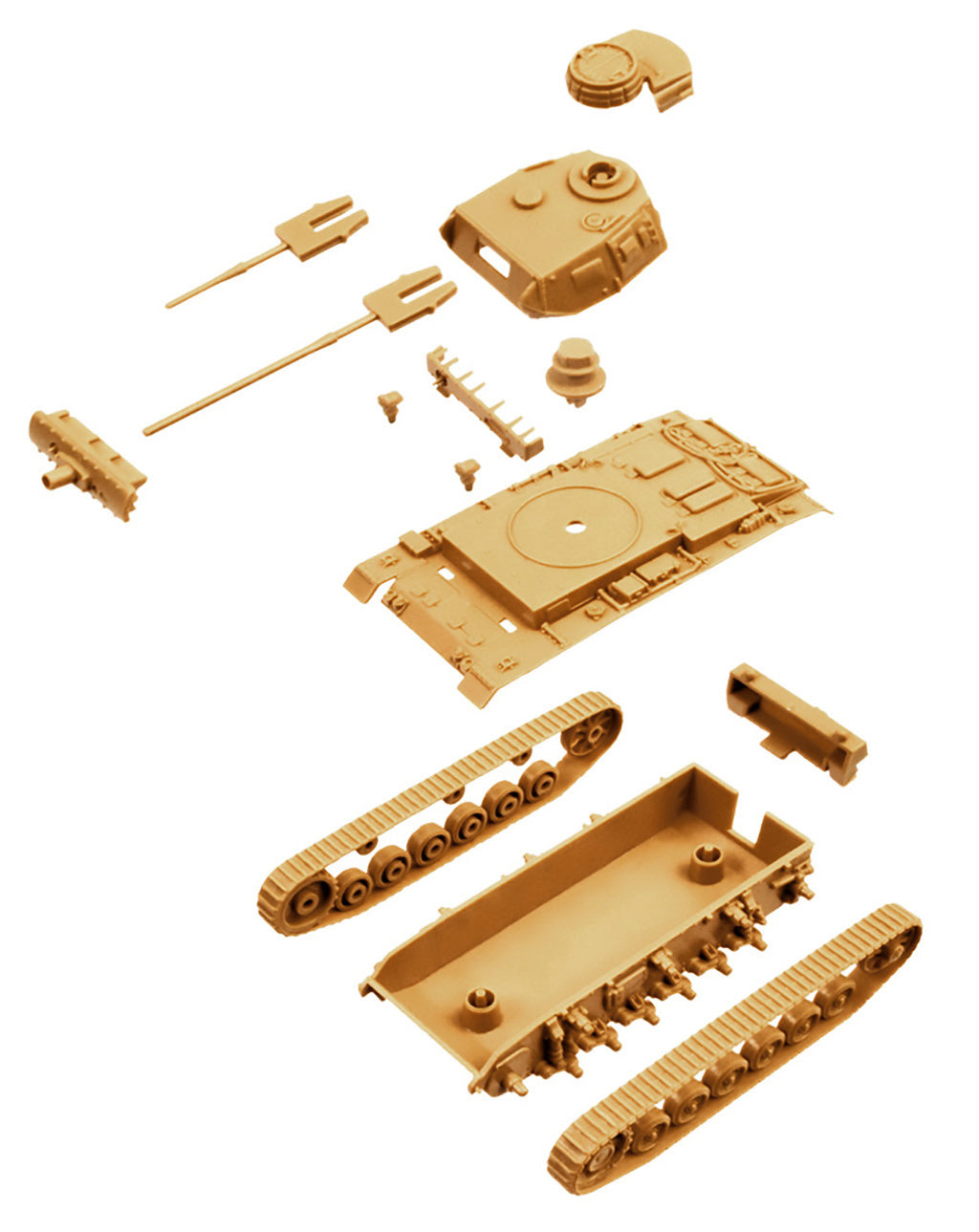 Italeri Pz.Kpfw. Iii (Fast Assembley X 2 Pcs) 7507