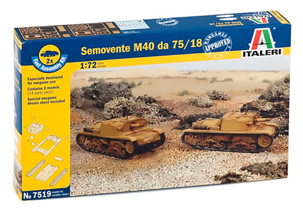 Italeri Semovente M40 Da 75/18 - 7519