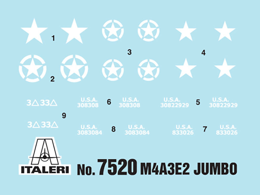 Italeri M4A3E2 "Jumbo" 7520