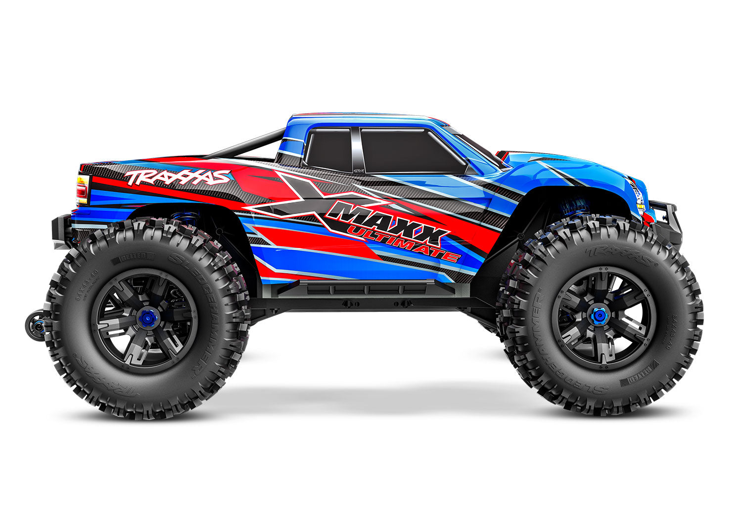Traxxas Suspension kit, X-Maxx WideMaxx, black (includes front & rear susp - TRX7895