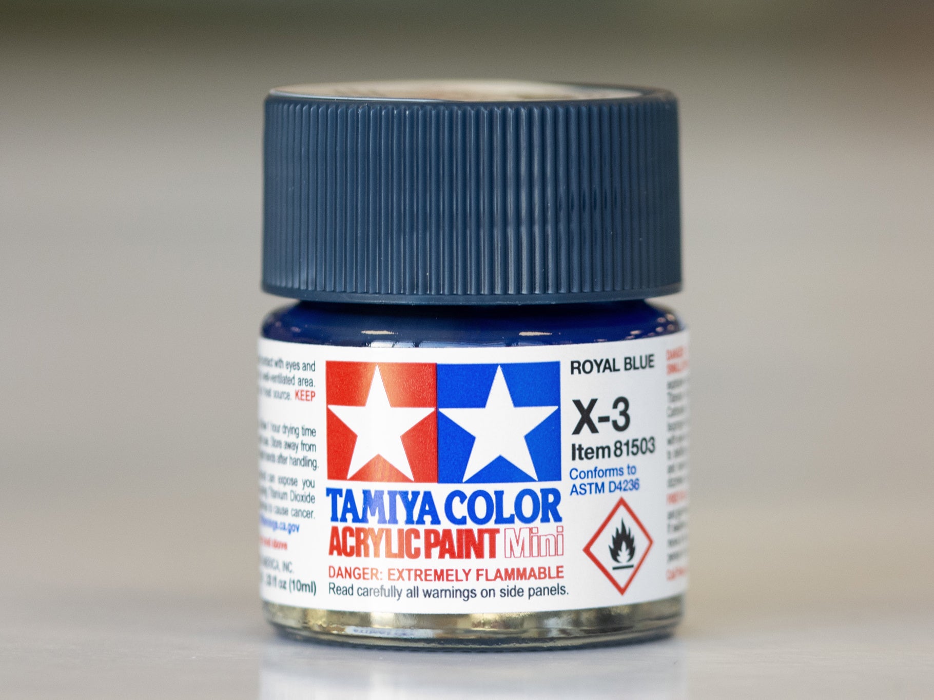 Tamiya Acrylic Paints 10Ml X3 Royal Blue