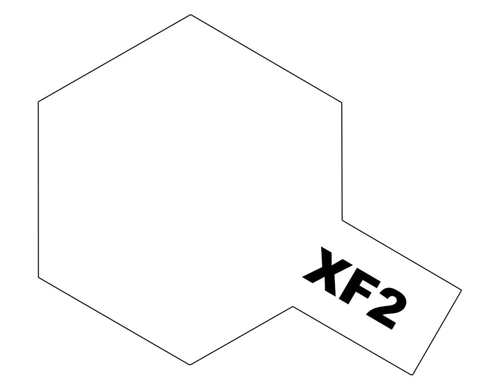 Tamiya Acrylic Paints 10Ml Xf2 Flat White