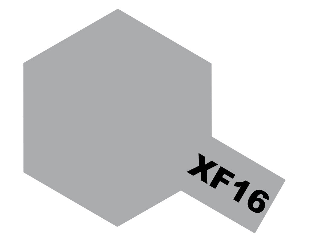 Tamiya Acrylic Paints 10Ml Xf16 Flat Aluminium