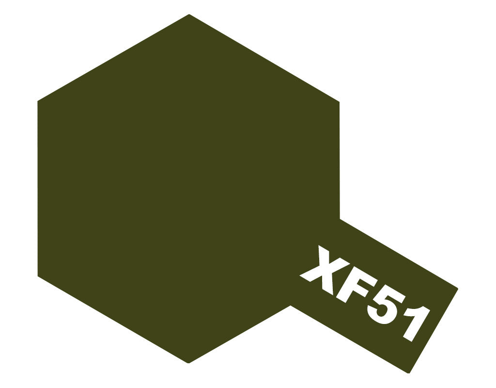 Tamiya Acrylic Paints 10Ml Xf51 Khaki Drab