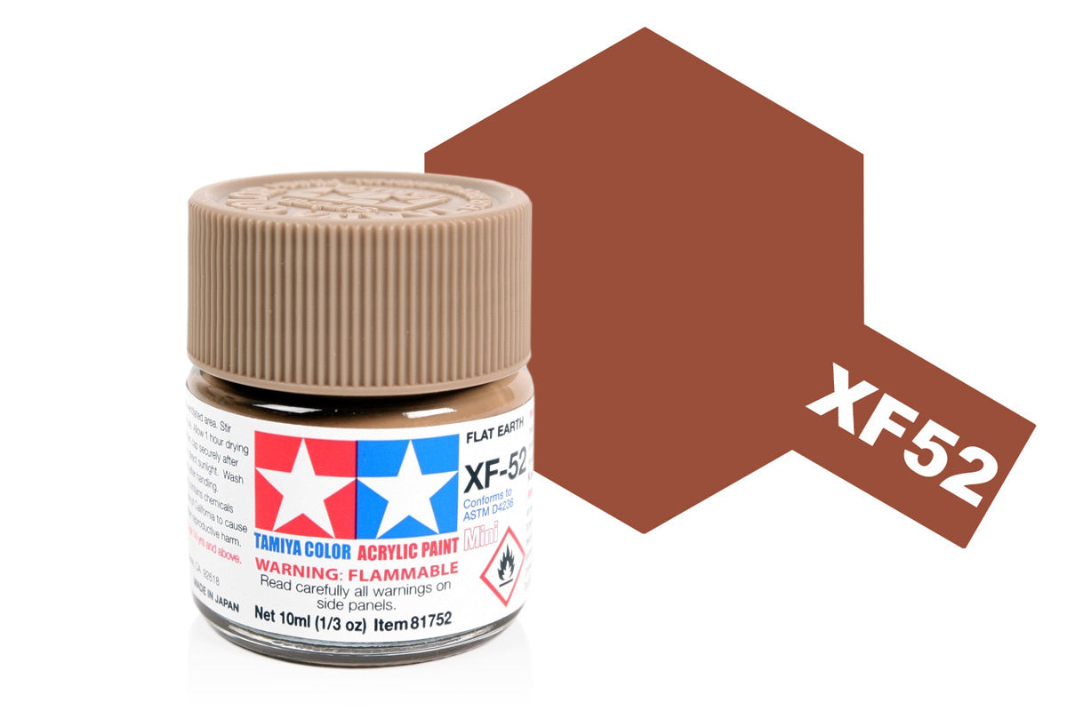 Tamiya Acrylic Paints 10ml Xf52 Flat Earth