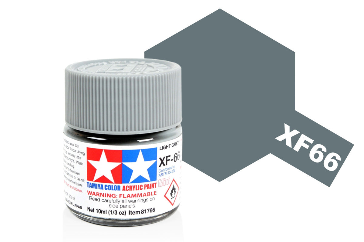 Tamiya Acrylic Paints 10Ml Xf66 Light Grey