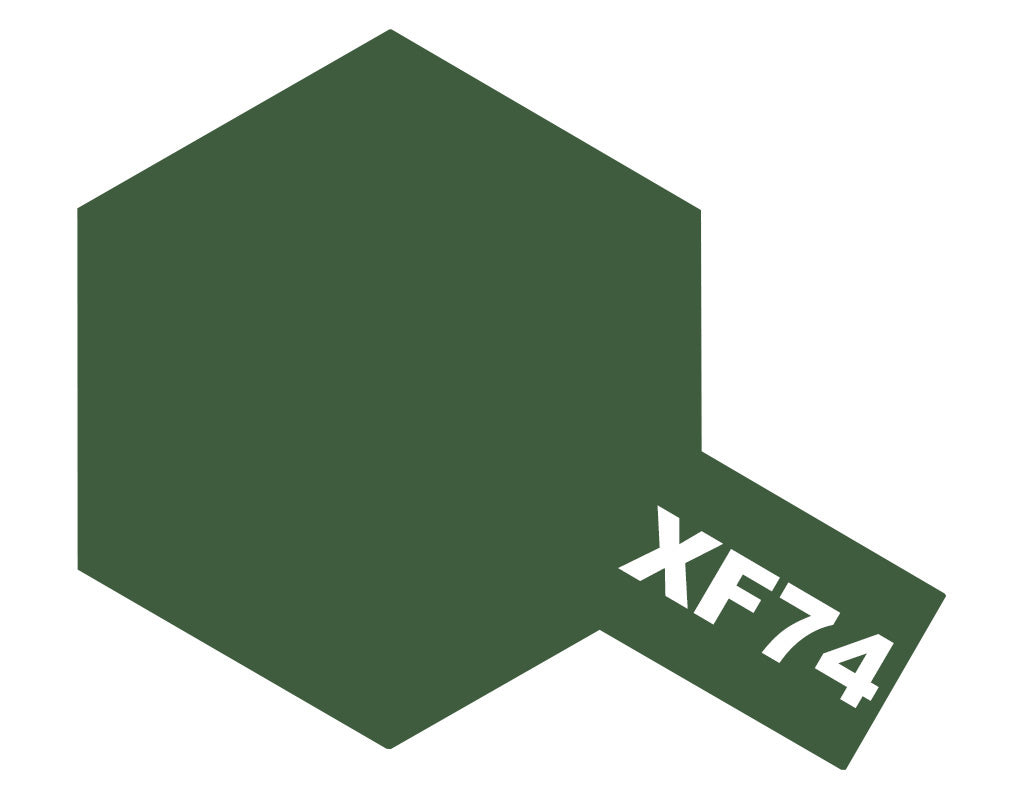 Tamiya Acrylic Paints 10Ml Xf74 Olive Drab (Jgsdf)