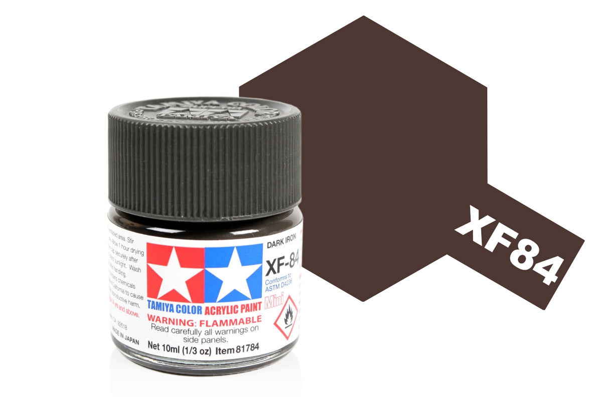 Tamiya Acrylic Paints 10Ml Xf84 Dark Iron