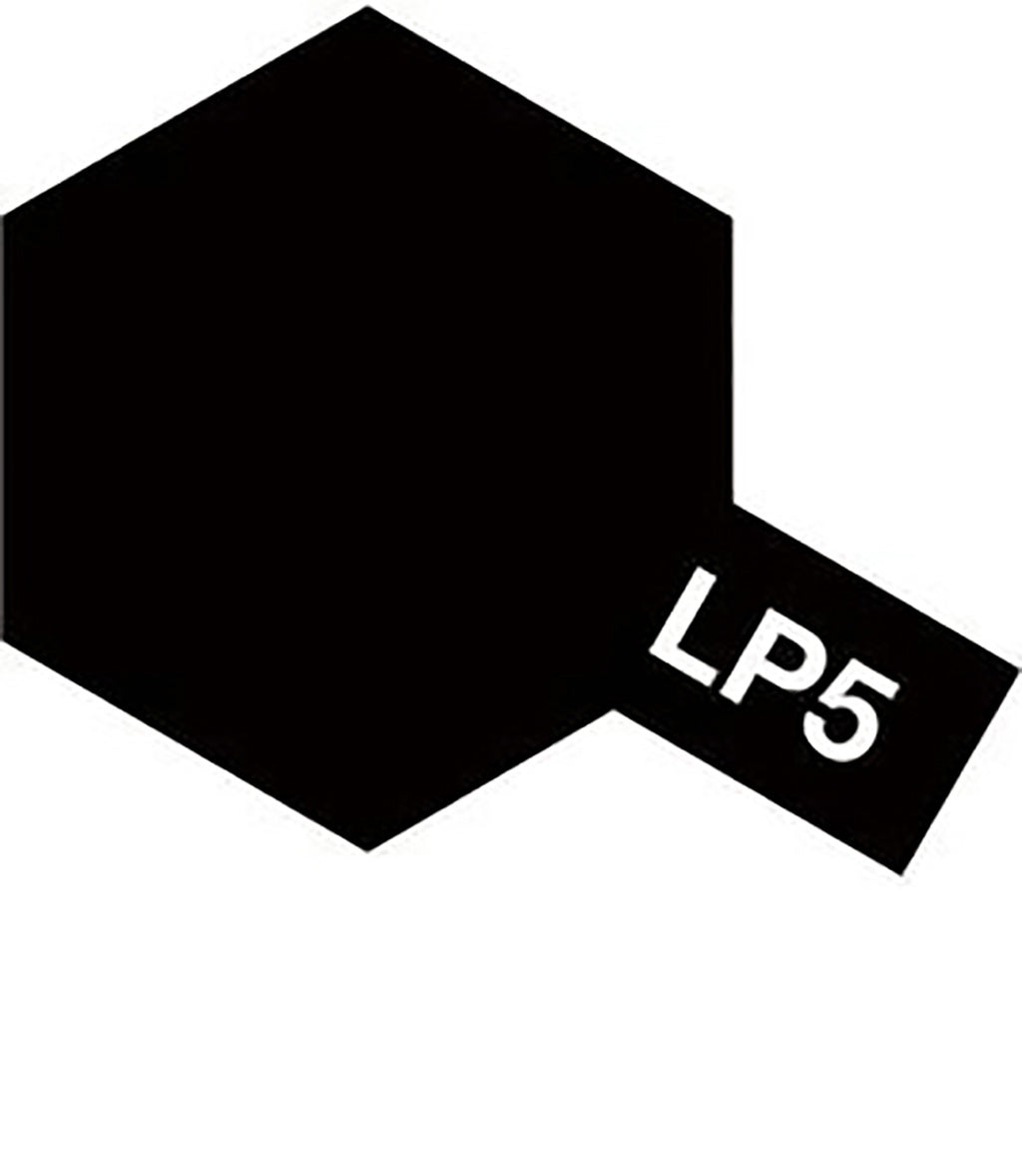 Tamiya Lacquer Paints 10ml LP5 Semi Gloss Black