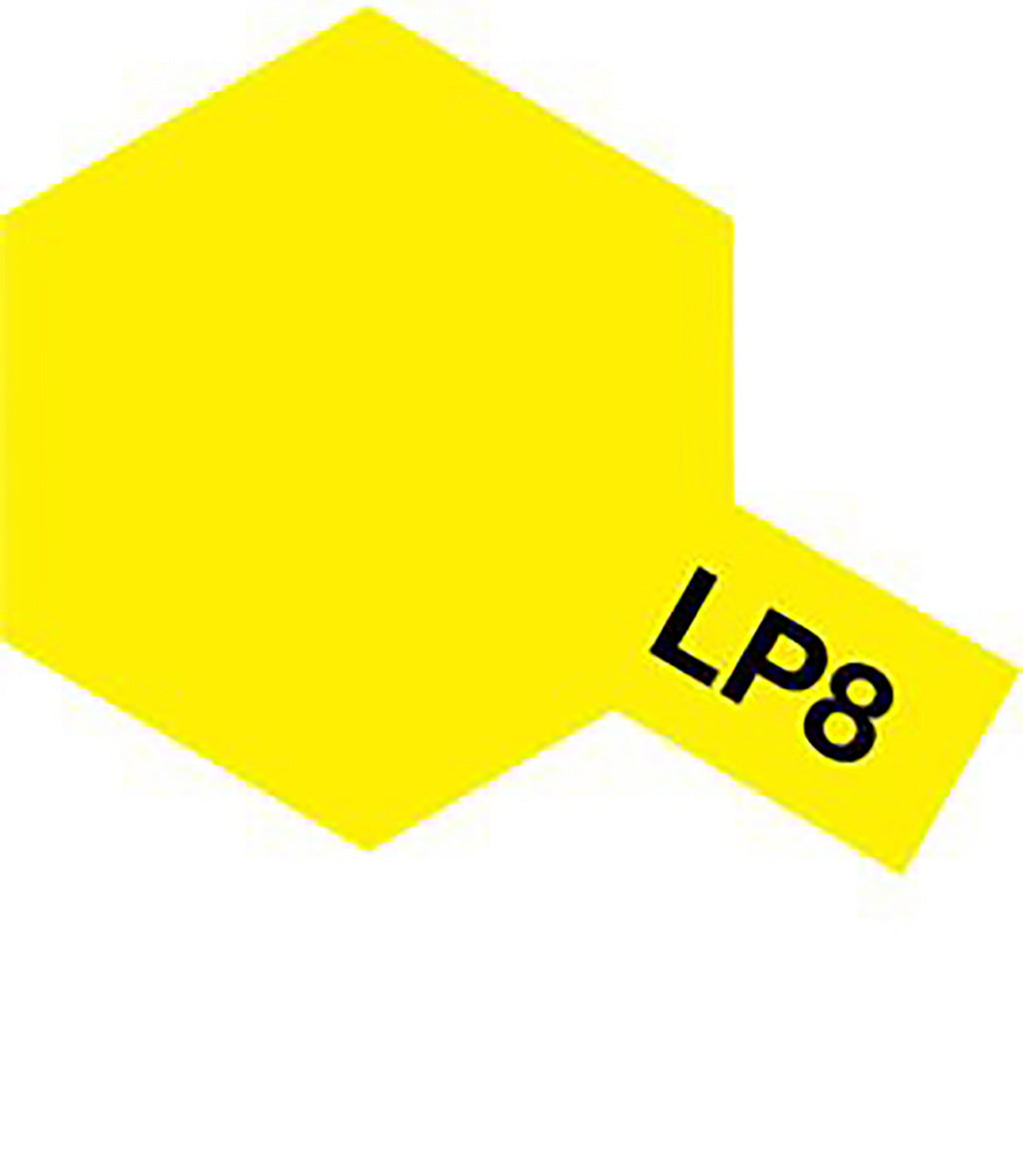 Tamiya Lacquer Paints 10ml LP8 Pure Yellow