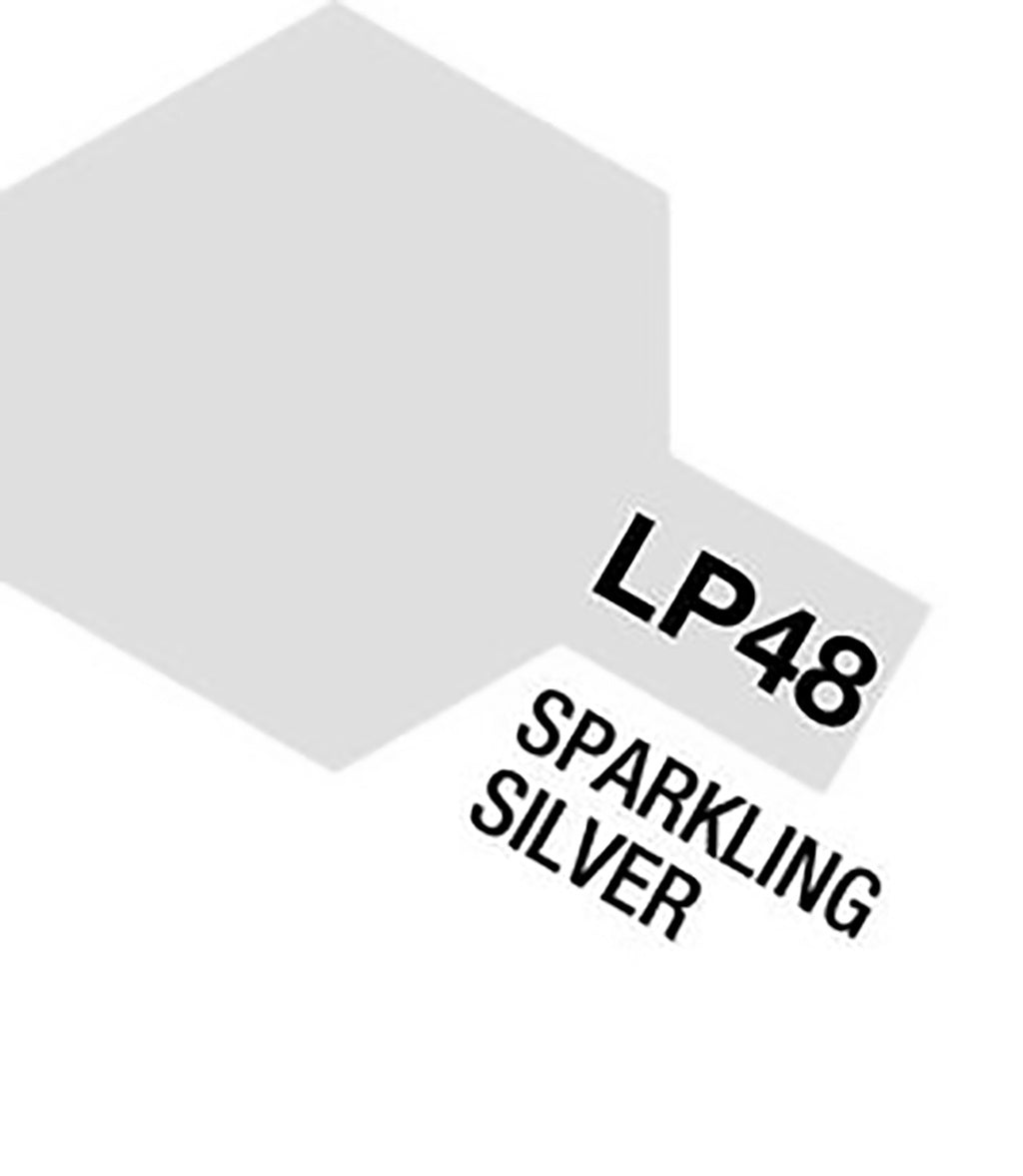 Tamiya Lacquer Paints 10Ml Lp48 Sparkling Silver
