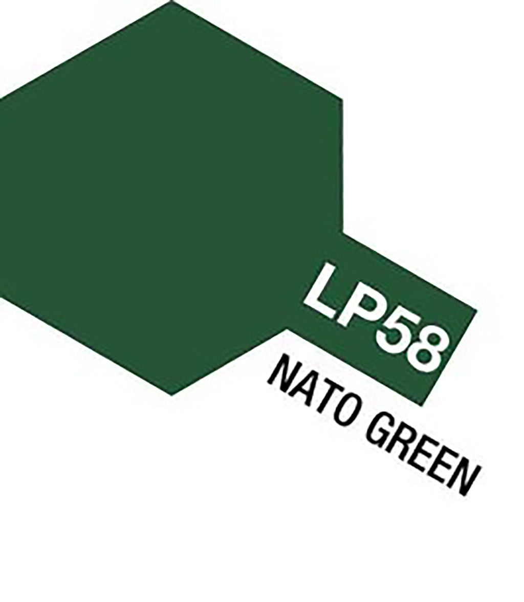 Tamiya Lacquer Paints 10ml Lp58 Nato Green