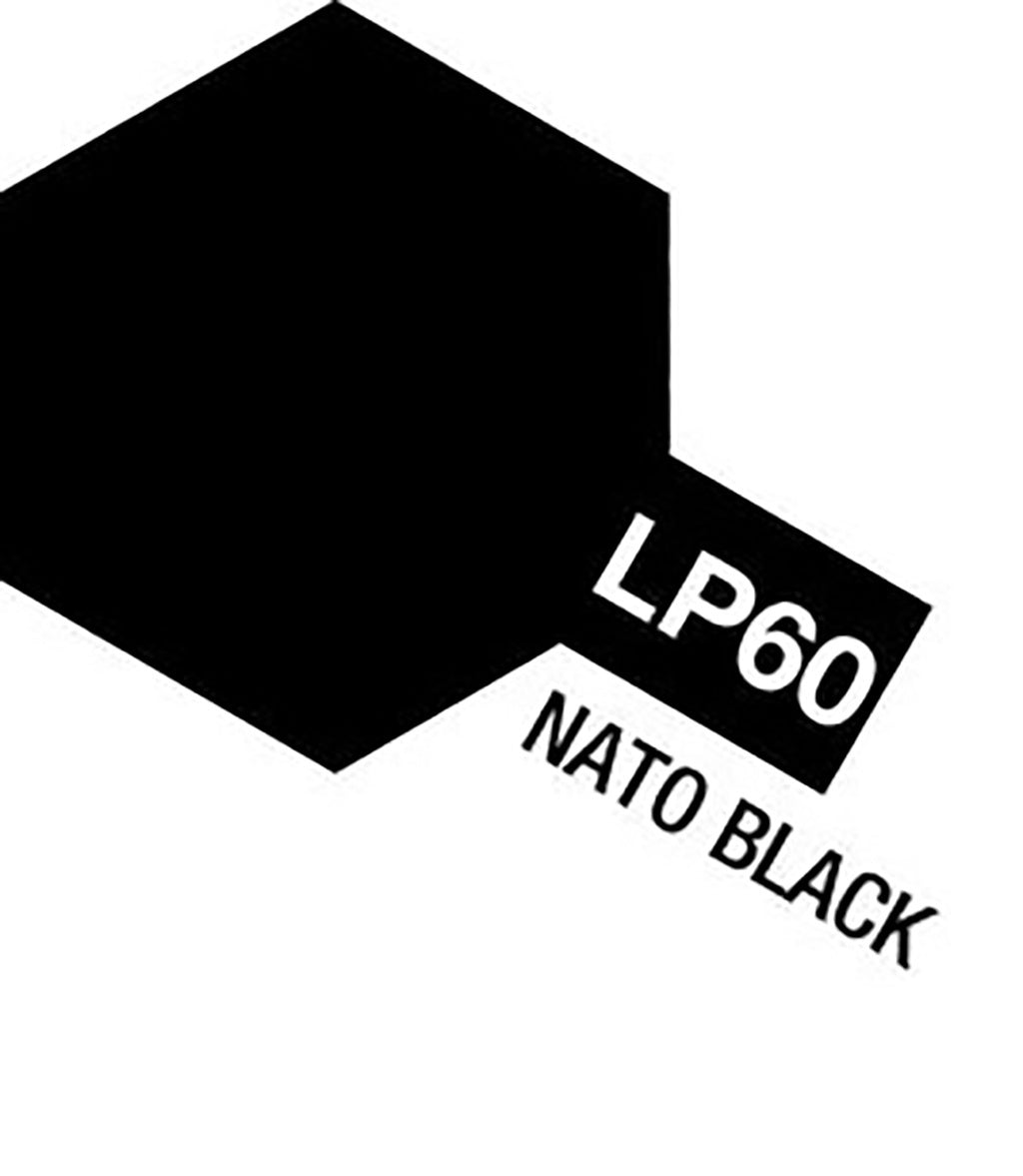 Tamiya Lacquer Paints 10ml Lp60 Nato Black