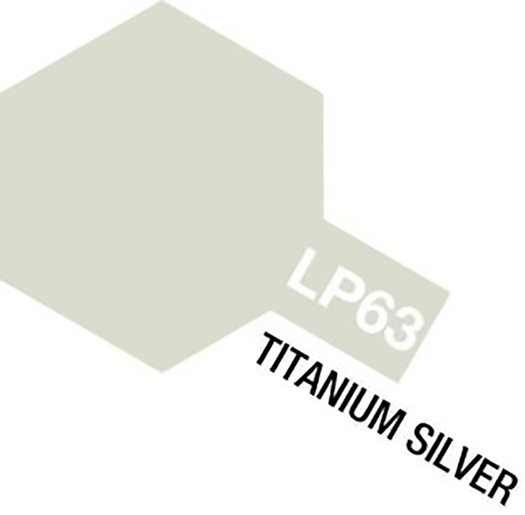 Tamiya Lacquer Paints 10ml Lp63 Titanium Silver