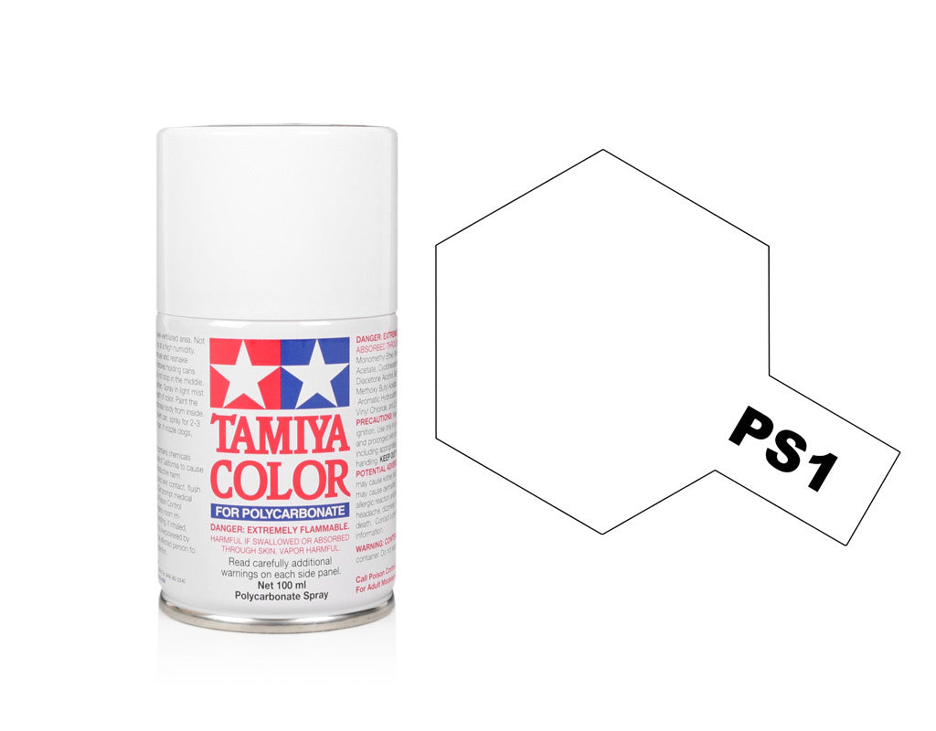 Tamiya Spray Paints 100Ml Ps1 White