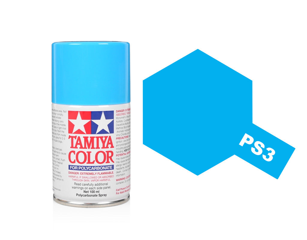 Tamiya Spray Paints 100Ml Ps3 Light Blue
