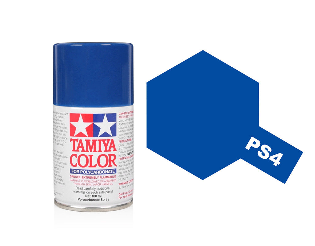 Tamiya Spray Paints 100ml Ps4 Blue
