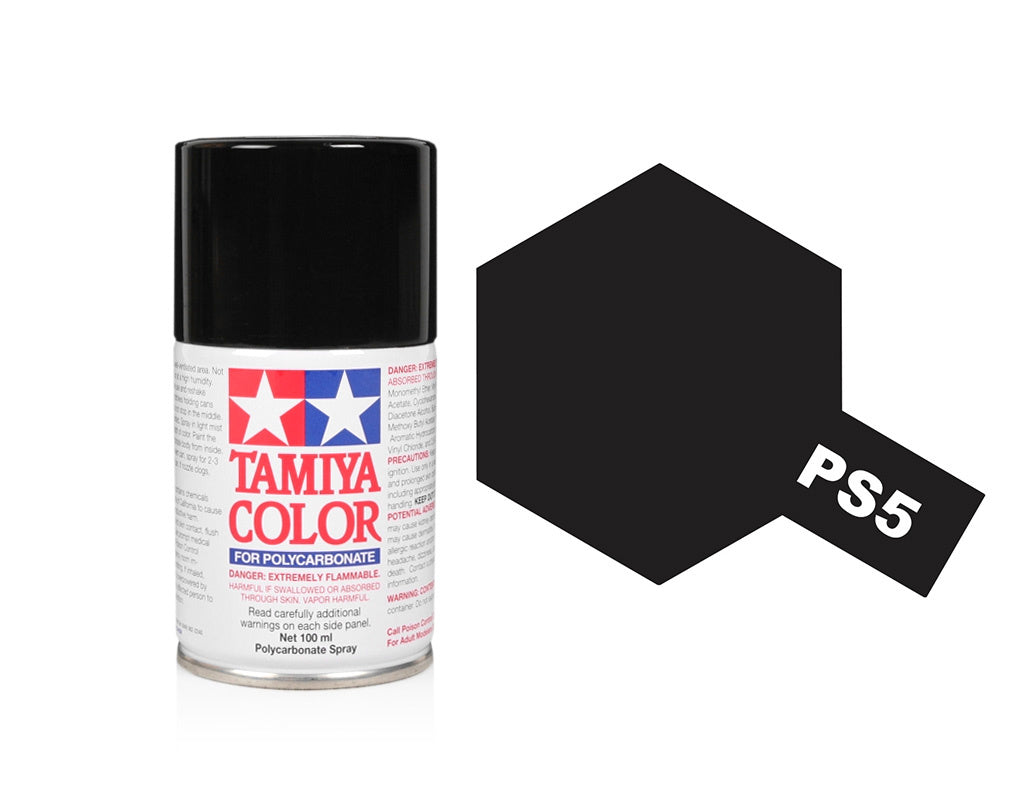 Tamiya Spray Paints 100Ml Ps5 Black