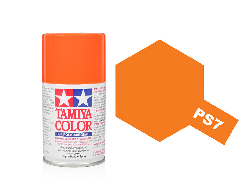Tamiya Spray Paints 100Ml Ps7 Orange