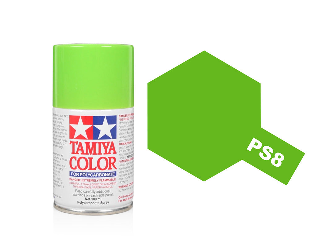 Tamiya Spray Paints 100ml Ps8 Light Green