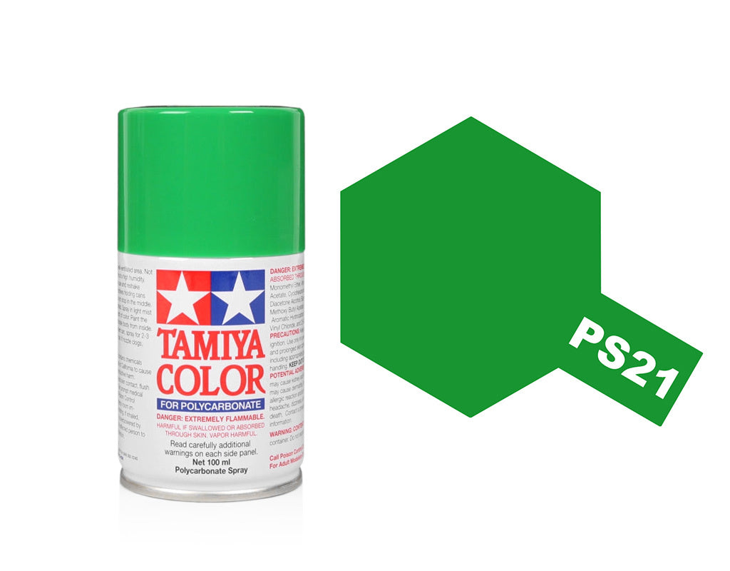 Tamiya Spray Paints 100ml Ps21 Park Green