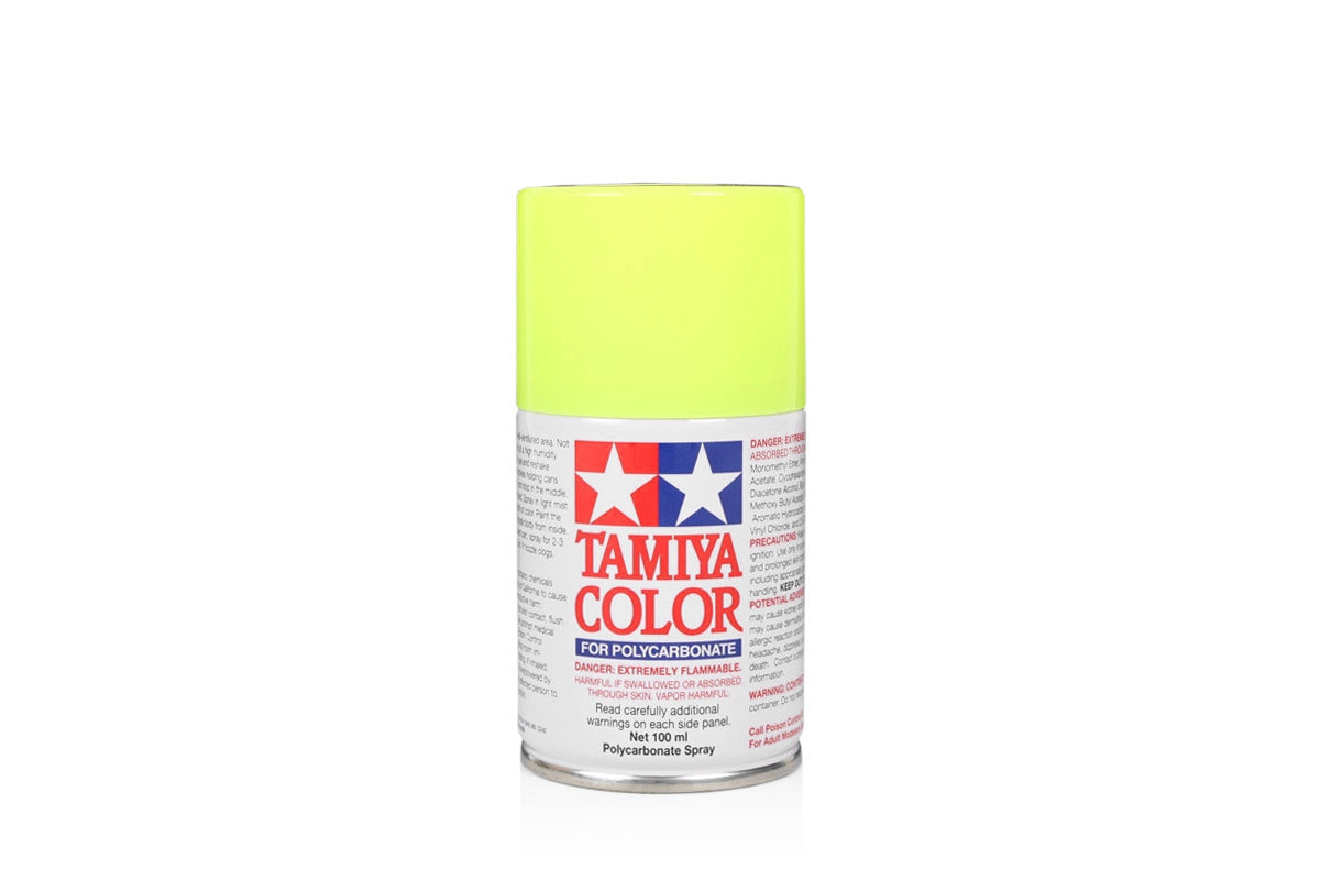 Tamiya Spray Paints 100Ml Ps27 Fluorescent Yellow