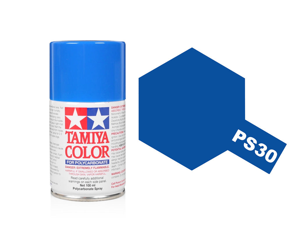 Tamiya Spray Paints 100Ml Ps30 Brilliant Blue