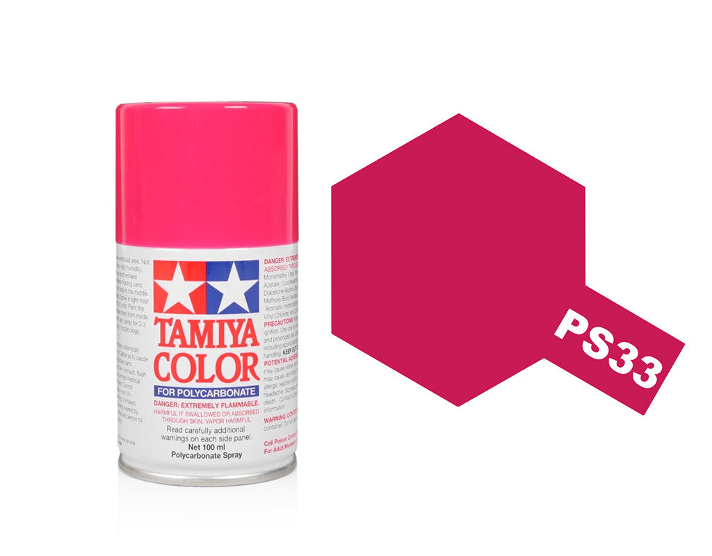 Tamiya Spray Paints 100ml Ps33 Cherry Red