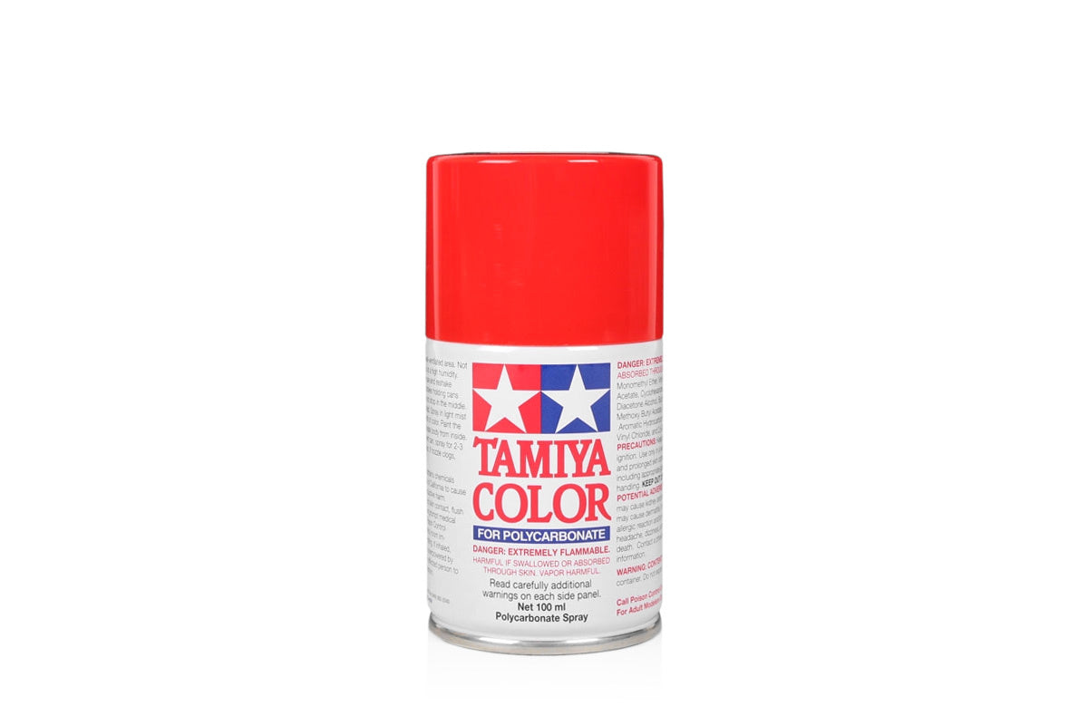 Tamiya Spray Paints 100ml Ps34 Bright Red