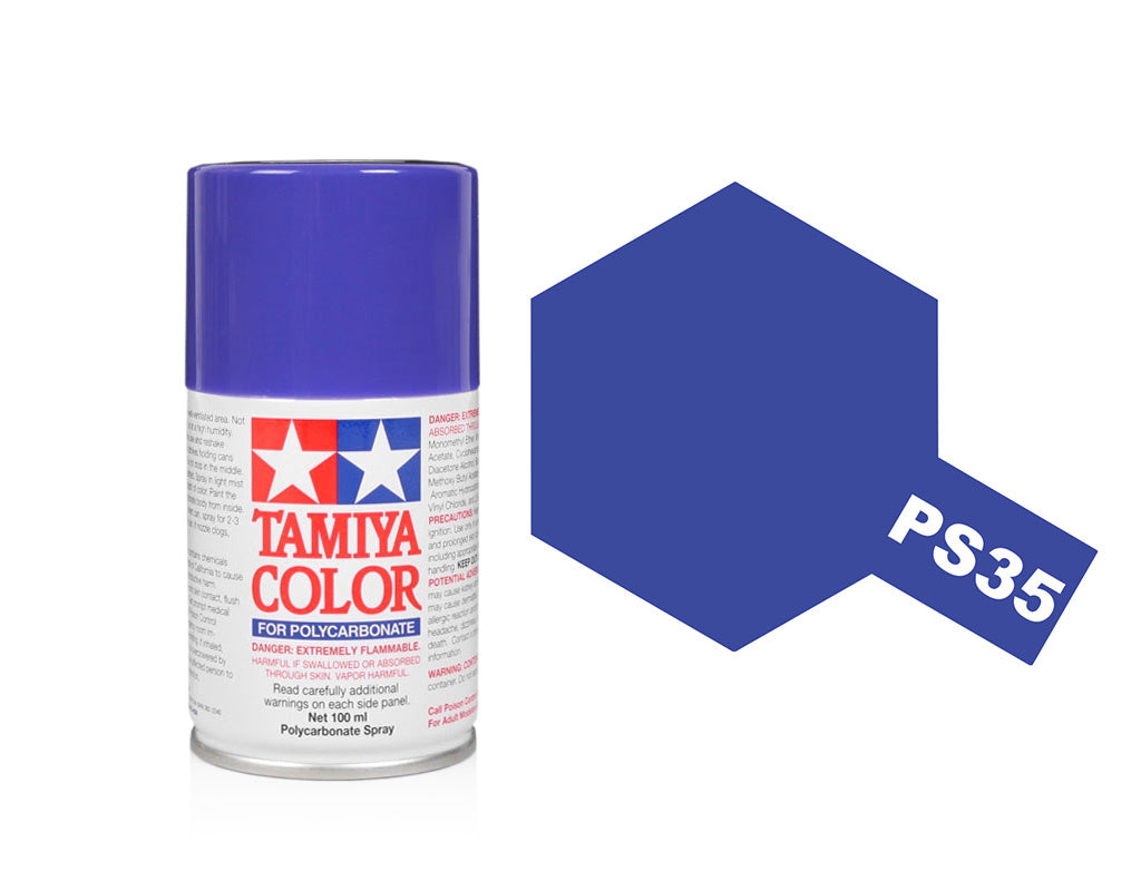 Tamiya Spray Paints 100ml Ps35 Blue Violet