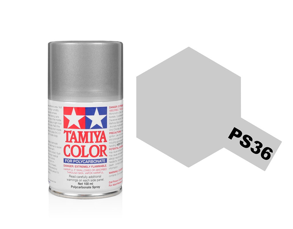 Tamiya Spray Paints 100ml Ps36 Translucent Silver