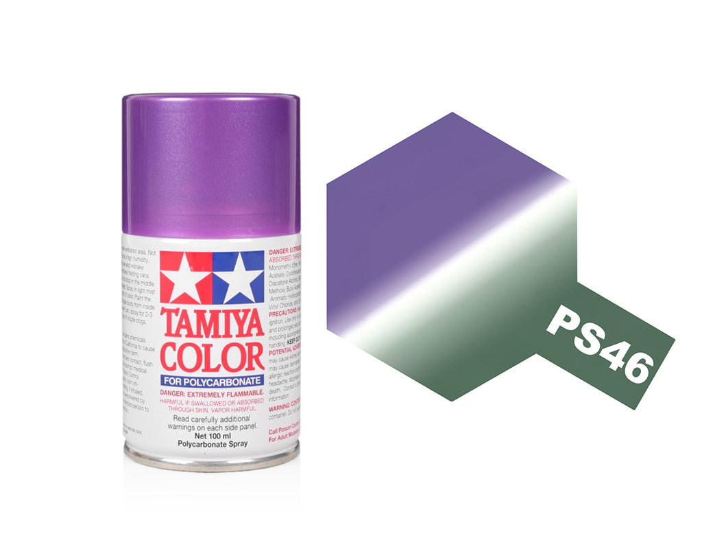Tamiya Spray Paints 100ml Ps46 Iridescent Purple/Green