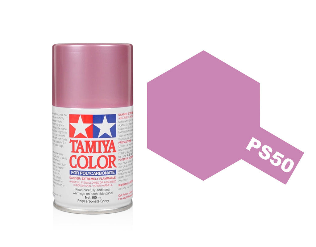 Tamiya Spray Paints 100ml Ps50 Sparkling Anodized Aluminium