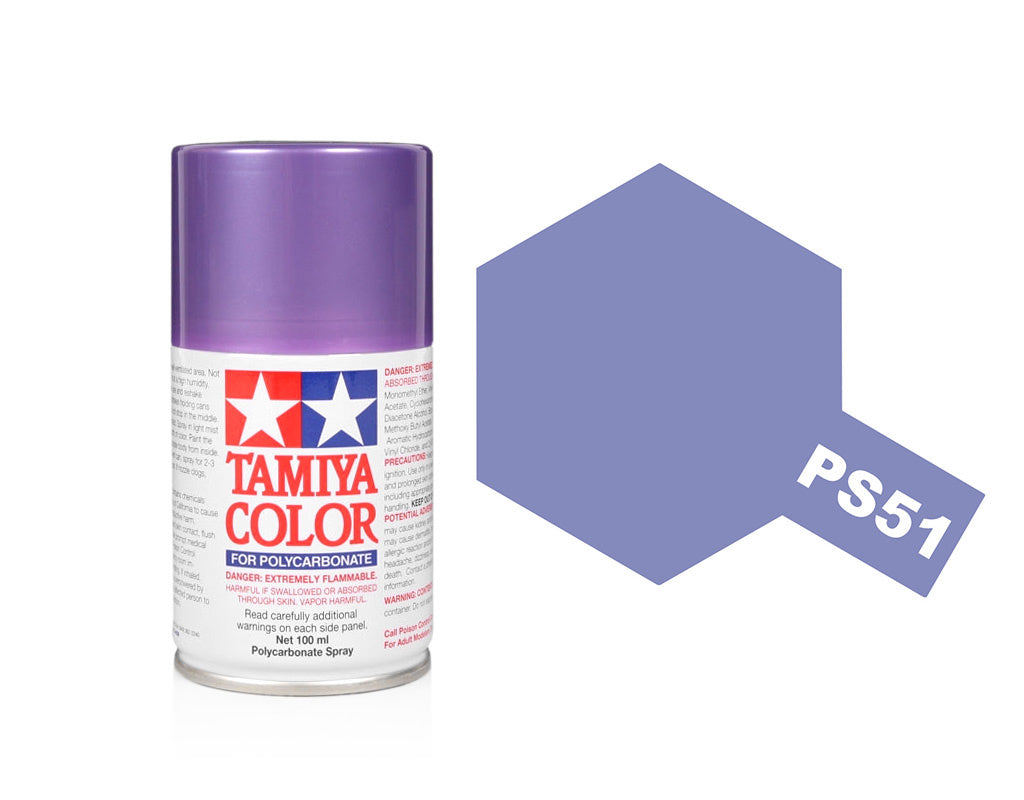 Tamiya Spray Paints 100ml Ps51 Purple Anodized Aluminium