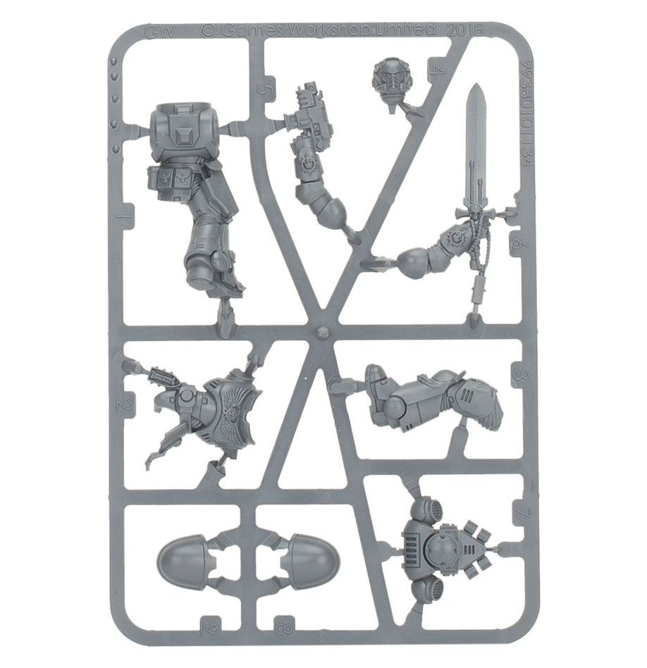 Primaris Lieutenant With Power Sword 48-84 3