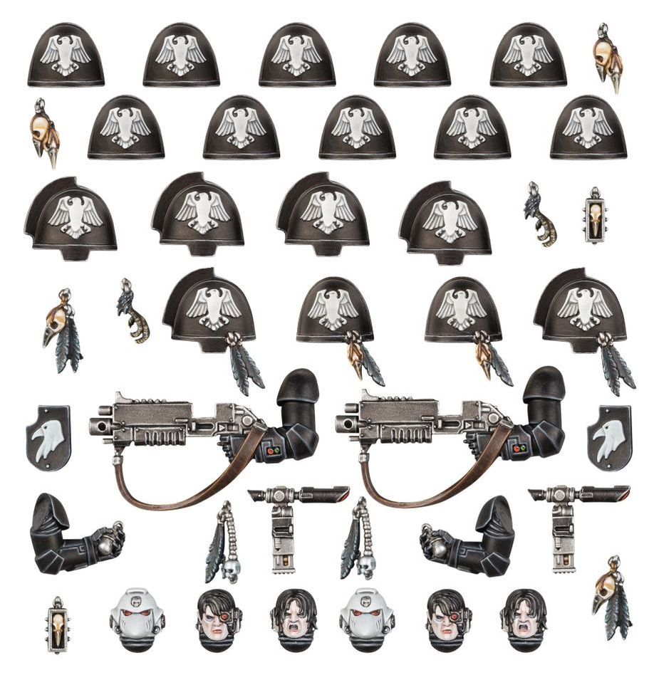 Space Marines: Raven Guard Primaris Upgrade & Transfers 55-13 - Warhammer 40K