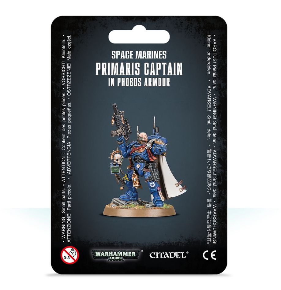 Space Marines Captain In Phobos Armour- Warhammer 40K