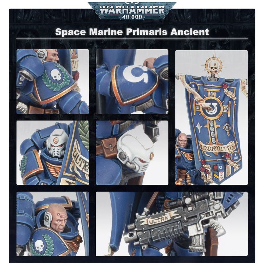 SPACE MARINES: PRIMARIS ANCIENT Warhammer 40K
