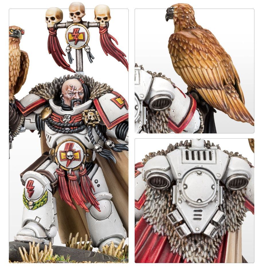 WHITE SCARS KOR'SARRO KHAN Warhammer 40K