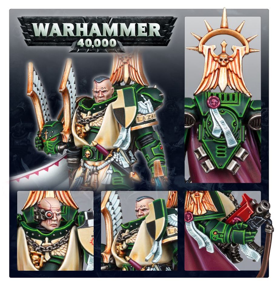 Warhammer 40K- Space Marines: Dark Angels Master Lazarus