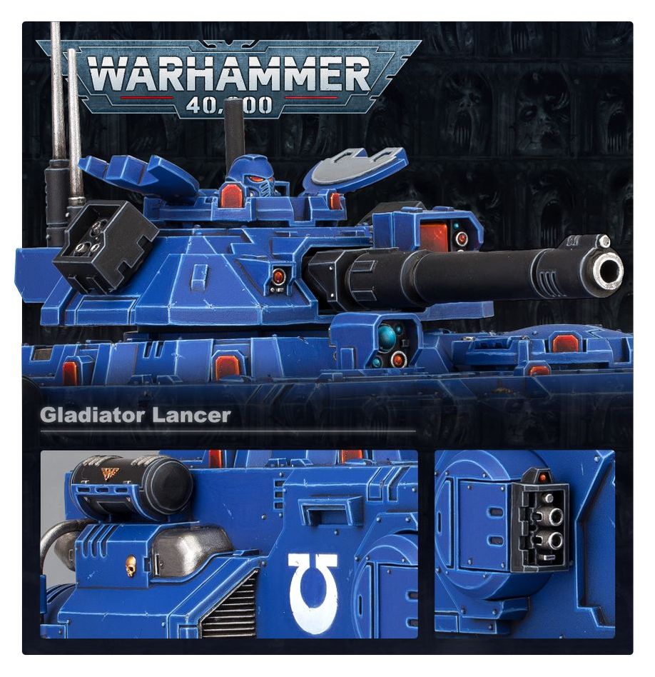 Space Marines Gladiator Lancer 48-37- Warhammer 40K