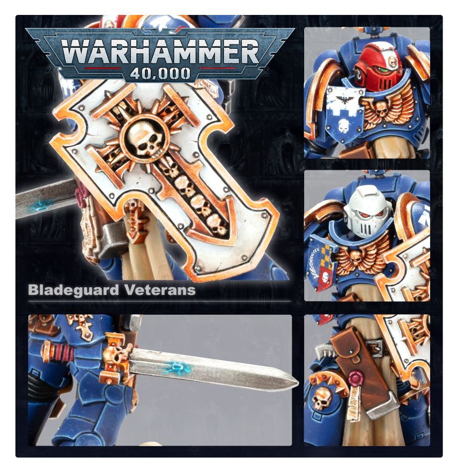 Space Marines: Bladeguard Veterans 48-44 - Warhammer 40K