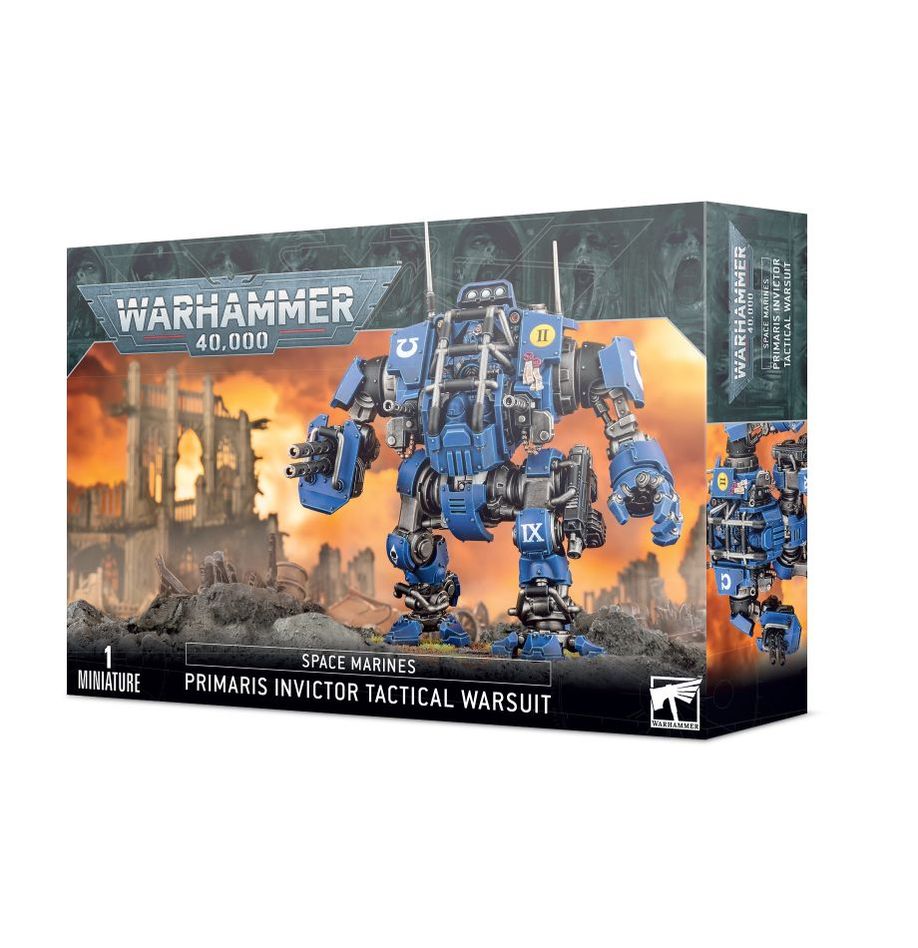 Space Marines Primaris Invictor Tactical Warsuit- Warhammer 40K
