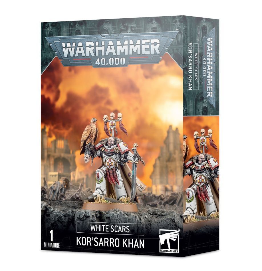 WHITE SCARS KOR'SARRO KHAN Warhammer 40K