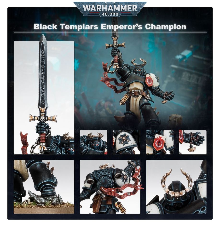BLACK TEMPLARS: EMPEROR'S CHAMPION Warhammer 40K