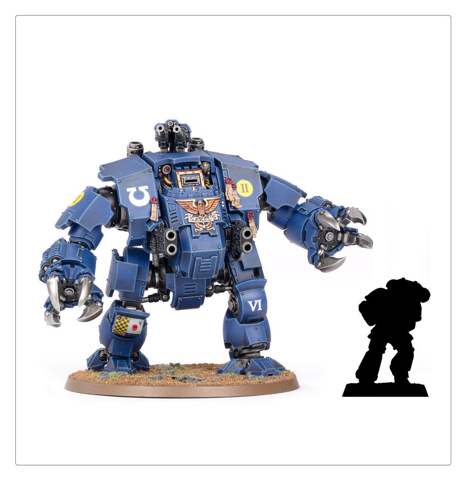 SPACE MARINES: BRUTALIS DREADNOUGHT 48-28 Warhammer