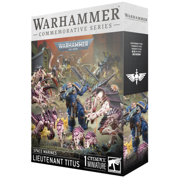 Space marines: Lieutenant Titus - Warhammer 40K