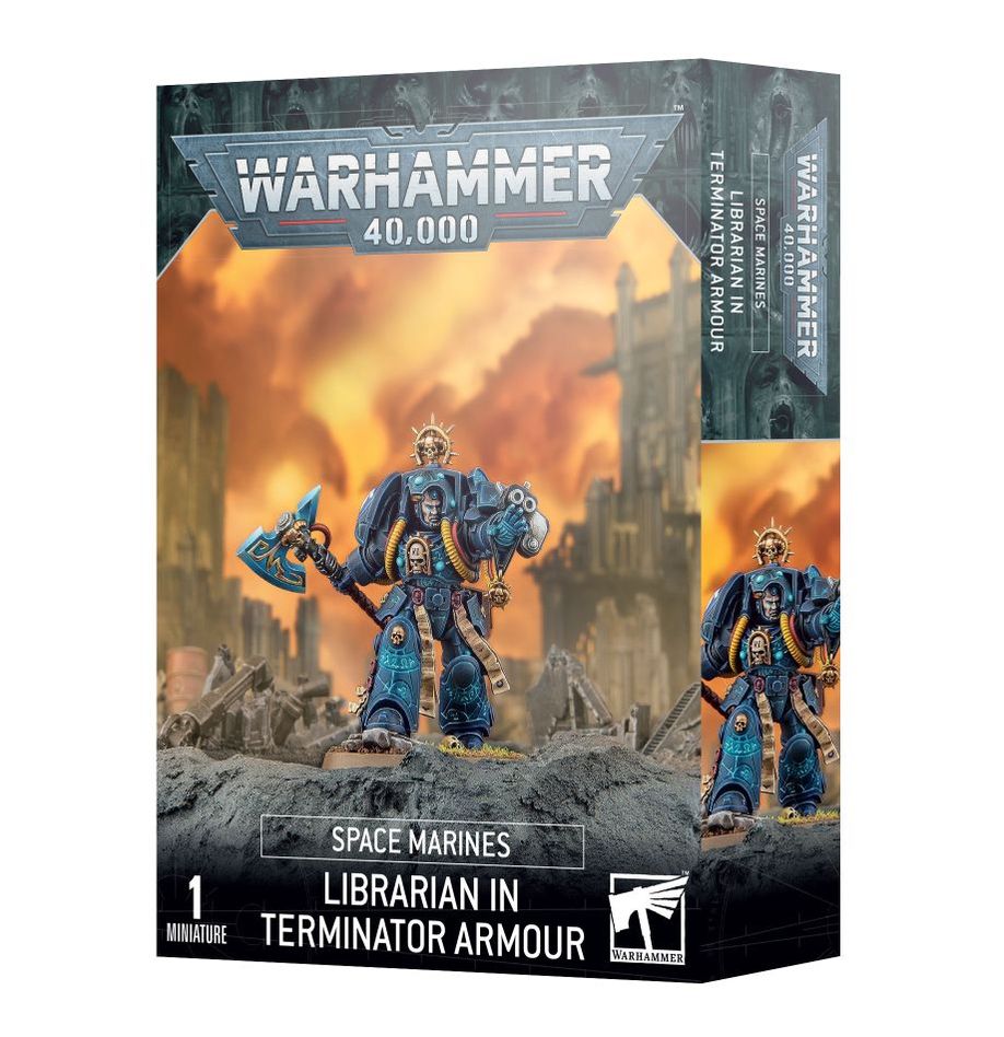 Space Marines: Librarian In Terminator Armour 48-06 - Warhammer 40K